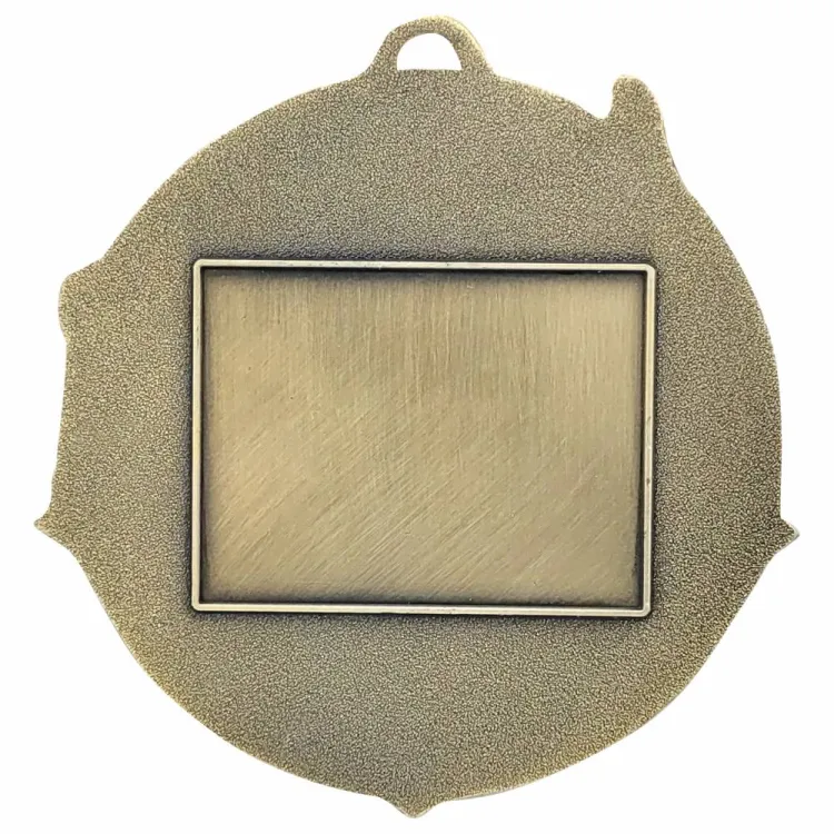 Medal Odlewany Zapasy M107 - TYŁ