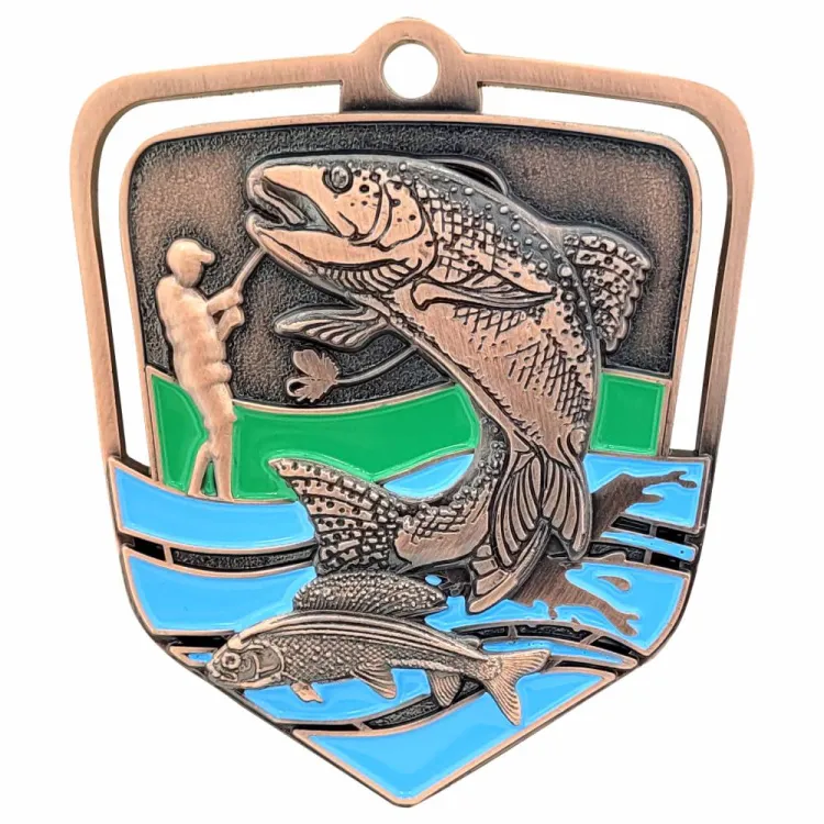Medal Odlewany Wędkarstwo M103/B