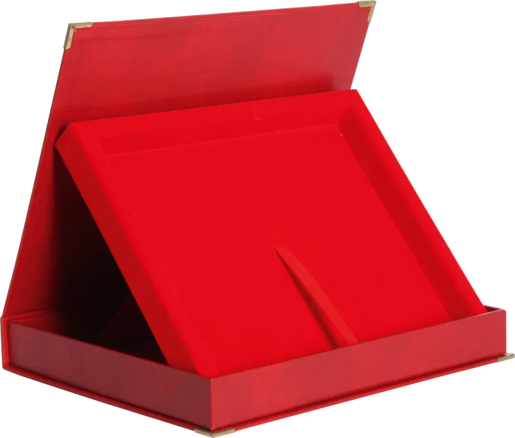 Etui Poziome Czerwone BTY/R na Dyplom | 4 Rozmiary