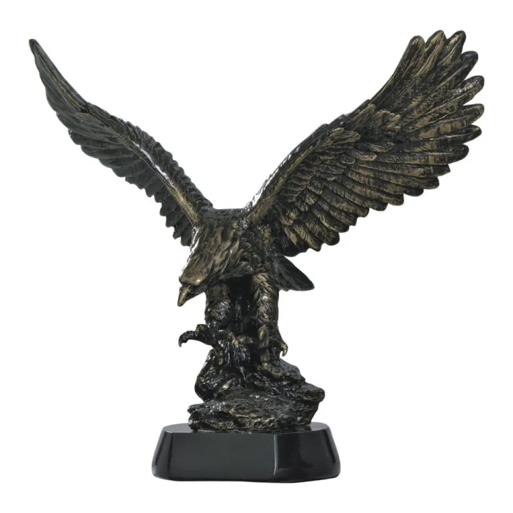 Statuetka Odlewana Orzeł 37251 | Figurka Żywiczna 30 cm