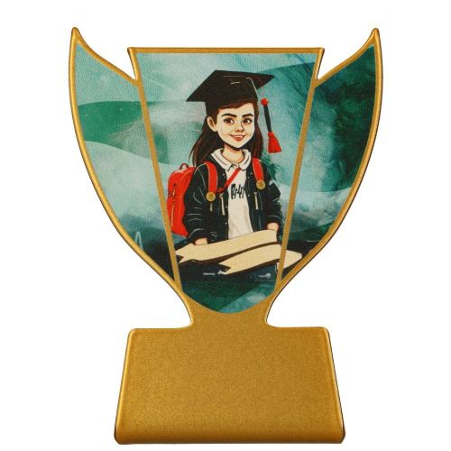 Statuetka Metalowa Uczennica Slim Line 10cm SL-SCH2