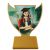 Statuetka Metalowa Uczennica Slim Line 10cm SL-SCH2
