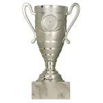 Tani Puchar Plastikowy Srebrny - 9275