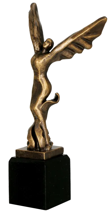 Statuetka Odlewana Viktoria Skrzydła Wiktor 30cm RFST3042/BR
