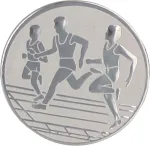 Wklejka Aluminiowa Srebrna - Biegi
