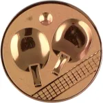 Wklejka Aluminiowa Brąz - Tenis Stolowy
