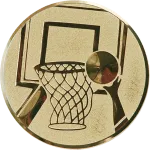 Wklejka Aluminiowa - Koszykówka