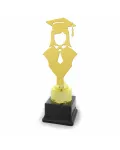  STATUETKA METALOWA 4258 - ABSOLWENTKA