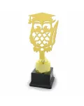 STATUETKA METALOWA 4260 - SOWA
