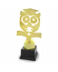 STATUETKA METALOWA 4261 - SOWA