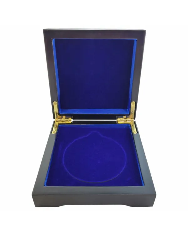 niebieskie opakowanie na medal ETM27