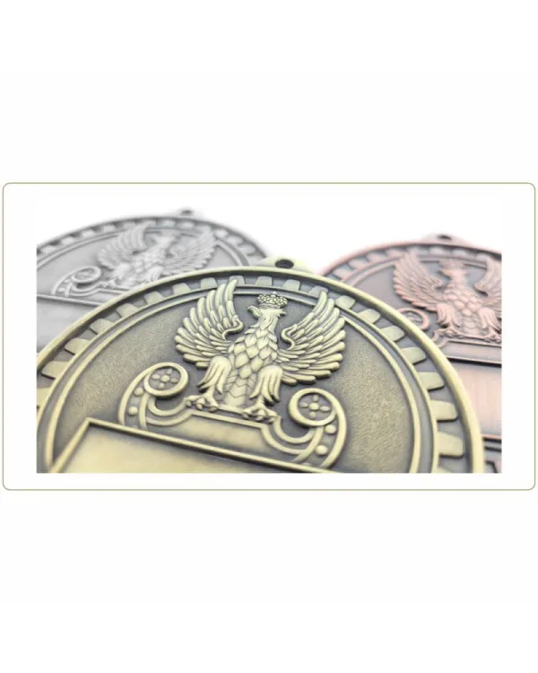 Gruby Medal Wojsko Militaria M129-ZBLIŻENIE