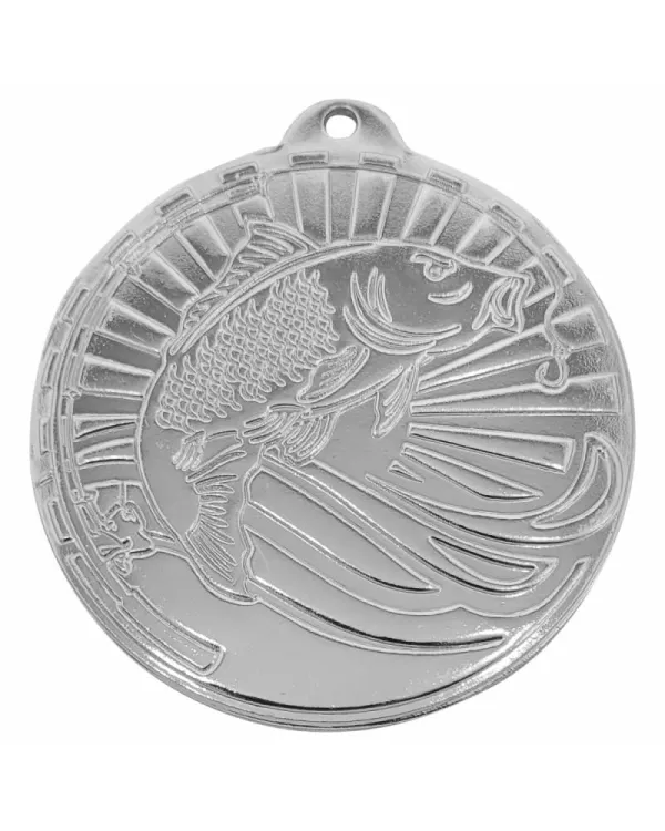 medal ryba srebrny M118/S