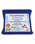PLAKIETA PD68 Z ETUI - NIEBIESKIE