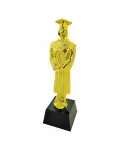  Statuetka Odlewana/ Kryształowa EXP-9 - ABSOLWENTKA - Z etui 