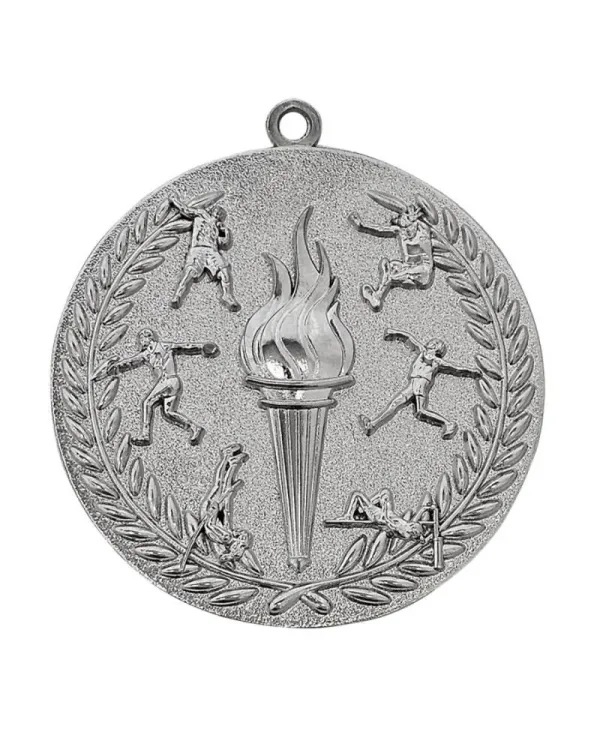 medal lekkoatletyka srebrny M136/S