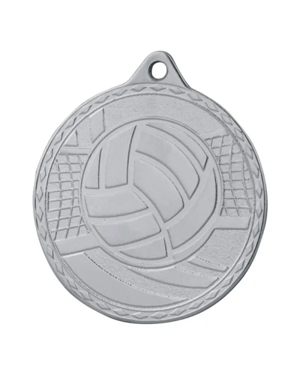 medal siatkówka srebrny M62/S