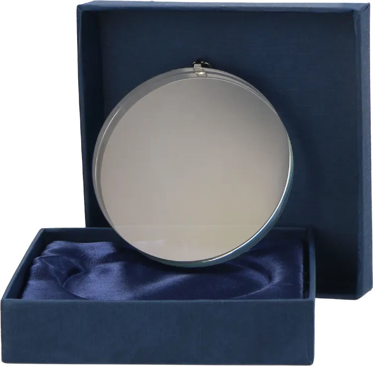 Ekskluzywny, gruby medal szklany GM7010