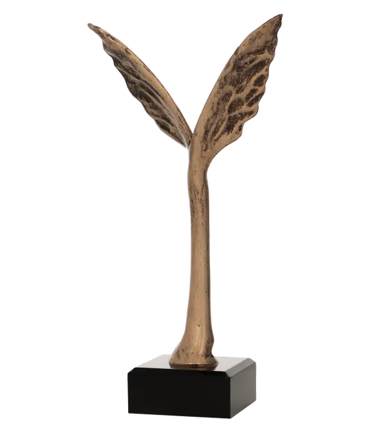 Statuetka odlewana skrzydła RTY3301_BR