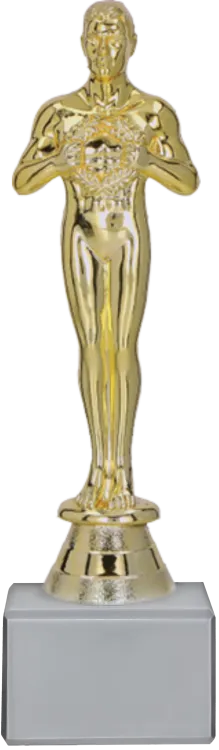 Mini Statuetka Złota Wiktor 15,5cm F92C/G/WM