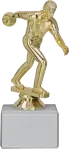 Figurka na kamiennym postumencie - Kręgle - F154G/WM