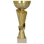 Puchar Metalowy Złoty 9293 | Z Przykrywką lub Bez, 5 Rozmiarów | Trofeum Sportowe