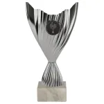 Puchar plastikowy srebrny - 8386
