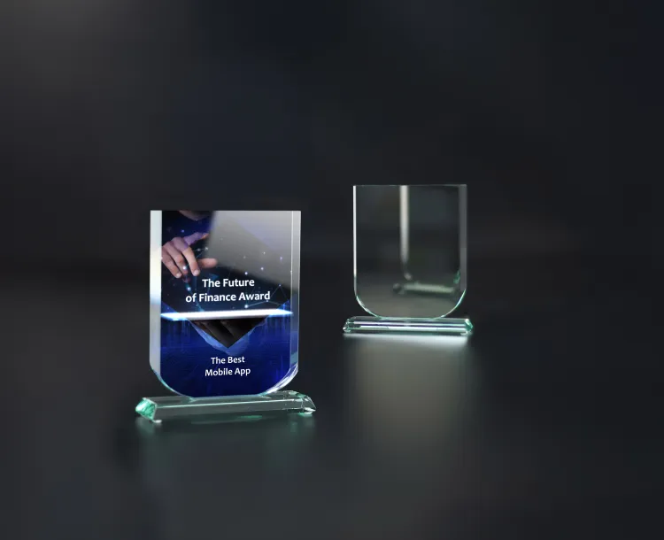 Prestiżowe trofeum z etui z nadrukiem G001