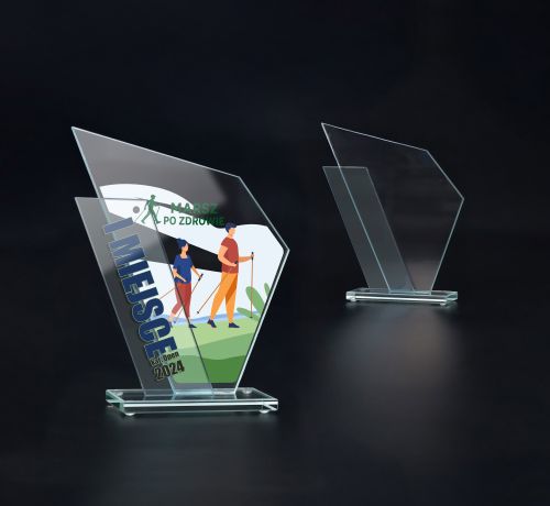 Prestiżowe trofeum ze szkła na mistrzostwa i turnieje Gs615