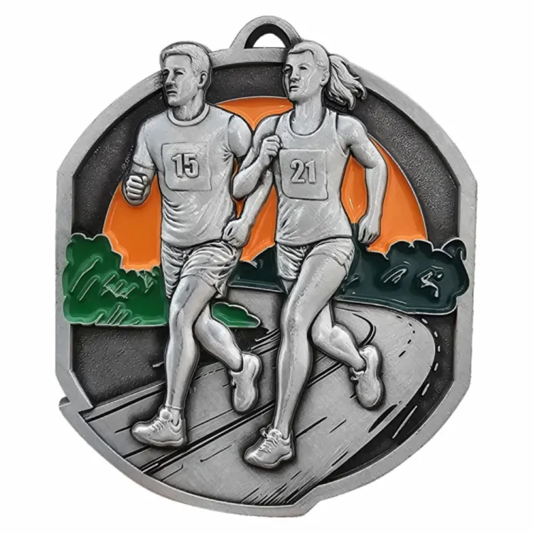 Medal odlewany biegi - M145/S