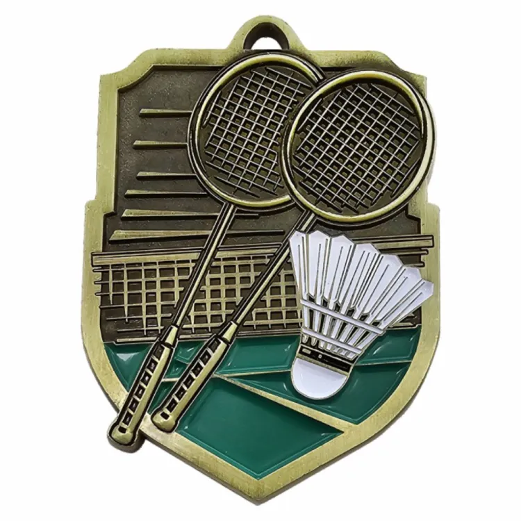 Medal odlewany badminton - M148/Z