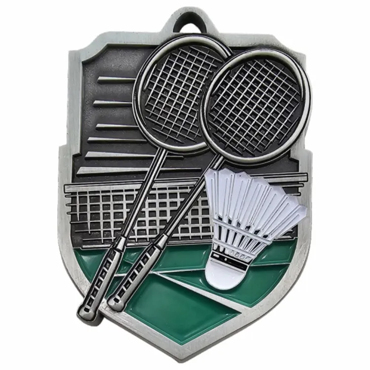 Medal odlewany badminton - M148/S