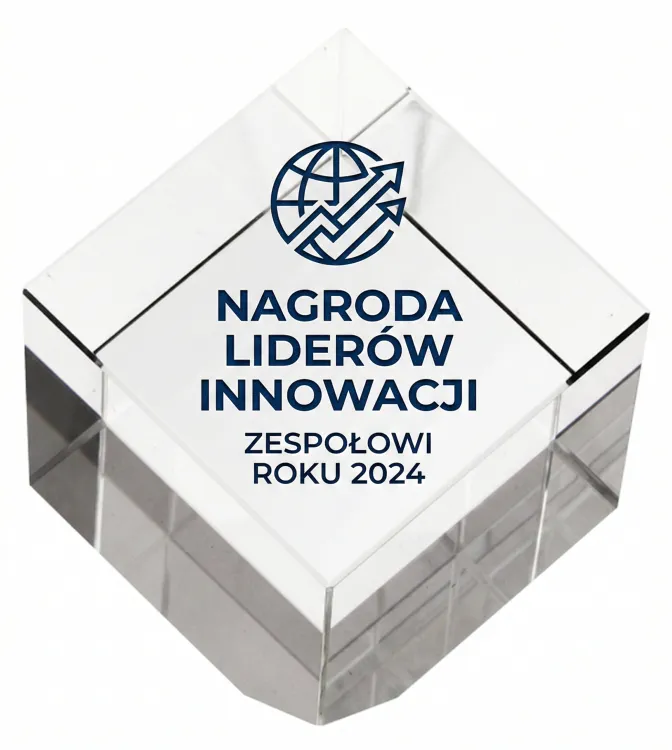 Nagroda biznesowa dla partnera grawer wypełniony farbą T026