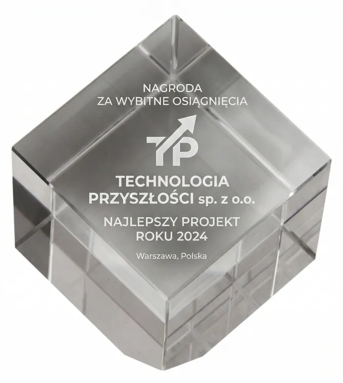 Eleganckie wyróżnienie dla wolontariusza klasyczny grawer T026