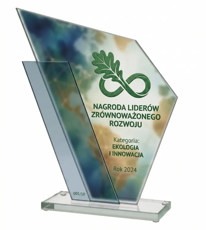 Ekskluzywne trofeum sportowe przestrzenny efekt głębi Gs615