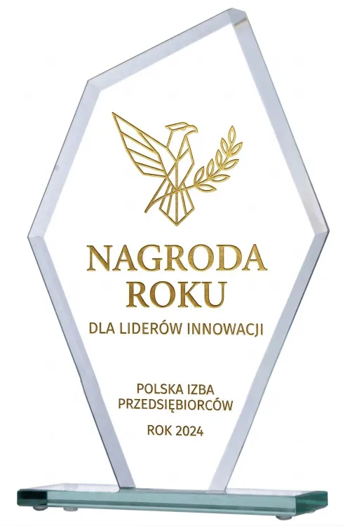 Wyróżnienie za wyniki w pracy grawer wypełniony farbą GS817-25
