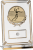 Eleganckie trofeum siatkarskie (13 cm) z dużym emblematem siatkarza 50 mm