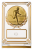 Trofeum Biegowe 13 cm Złote | Biegi Uliczne, Emblemat 50 mm