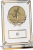 Eleganckie trofeum biegowe (13 cm) z dużym emblematem sprintera 50 mm.