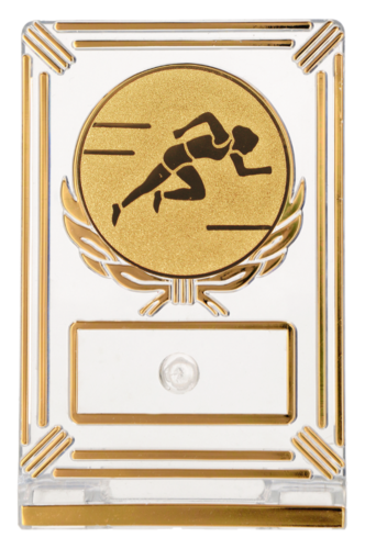 Trofeum Sprinterskie 13 cm Złote | Sprint, Lekkoatletyka