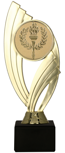 Statuetka Znicz Olimpijski 19cm | Edukacja, Sport B601G/BK-A40