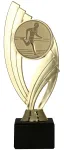 Złota Statuetka Biegowa B601G/BK-A30 na Kamiennej Podstawie | Biegacz, Lekkoatletyka 19 cm
