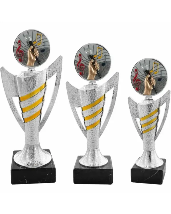 Seria Statuetek ST37 Muzyka Wyprzedaż – Komplet 3 sztuk | Nagrody na Podium