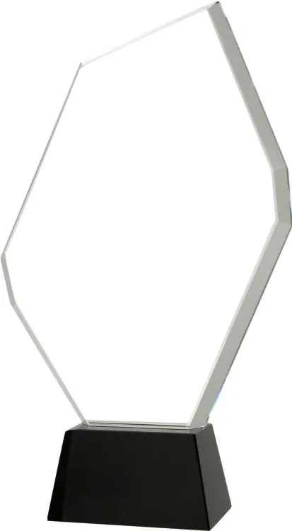 Okolicznościowe trofeum ze szkła na uroczyste gale i bankiety C069
