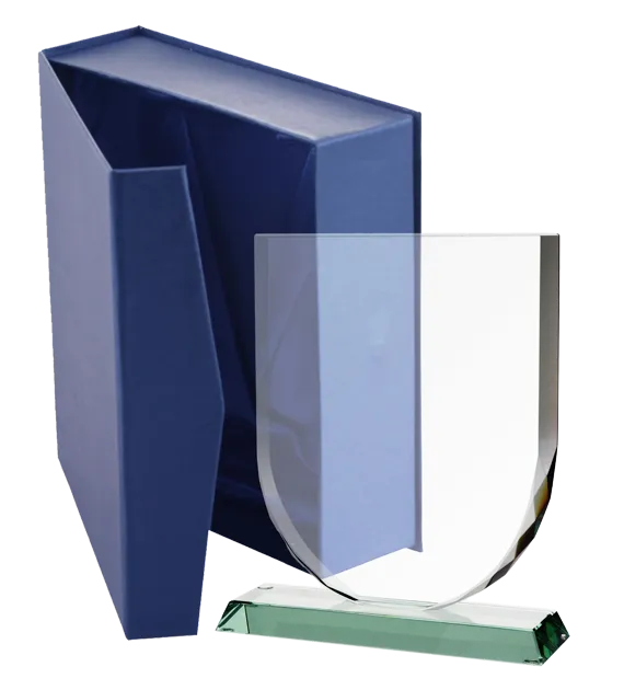 Biznesowa statuetka kryształowa G001 w eleganckim etui