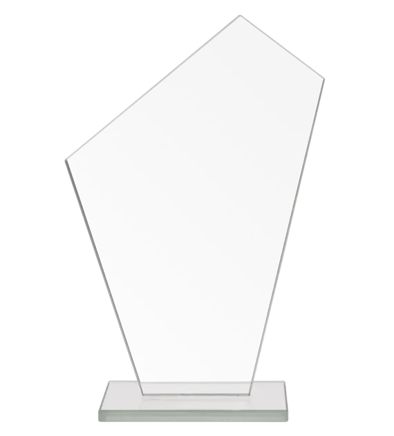 Uniwersalna statuetka szklana podziękowanie za współpracę M64