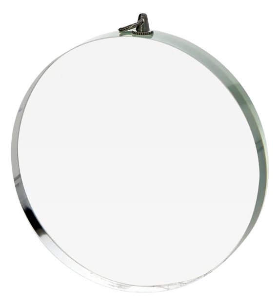 Medal Szklany w Etui 7cm GM7010 pod Grawer i Nadruk