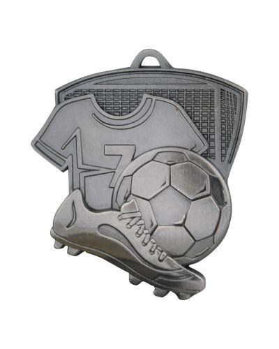 MEDAL M03 - Piłka nożna - srebrny
