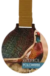 Medal stalowy Bażant - Vicekról polowania - 70 mm - MC6002/G-S+/HUN1B