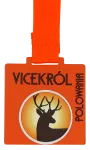 Medal stalowy - Vicekról polowania - Jeleń - MC6004/WH-S+/HUN1B